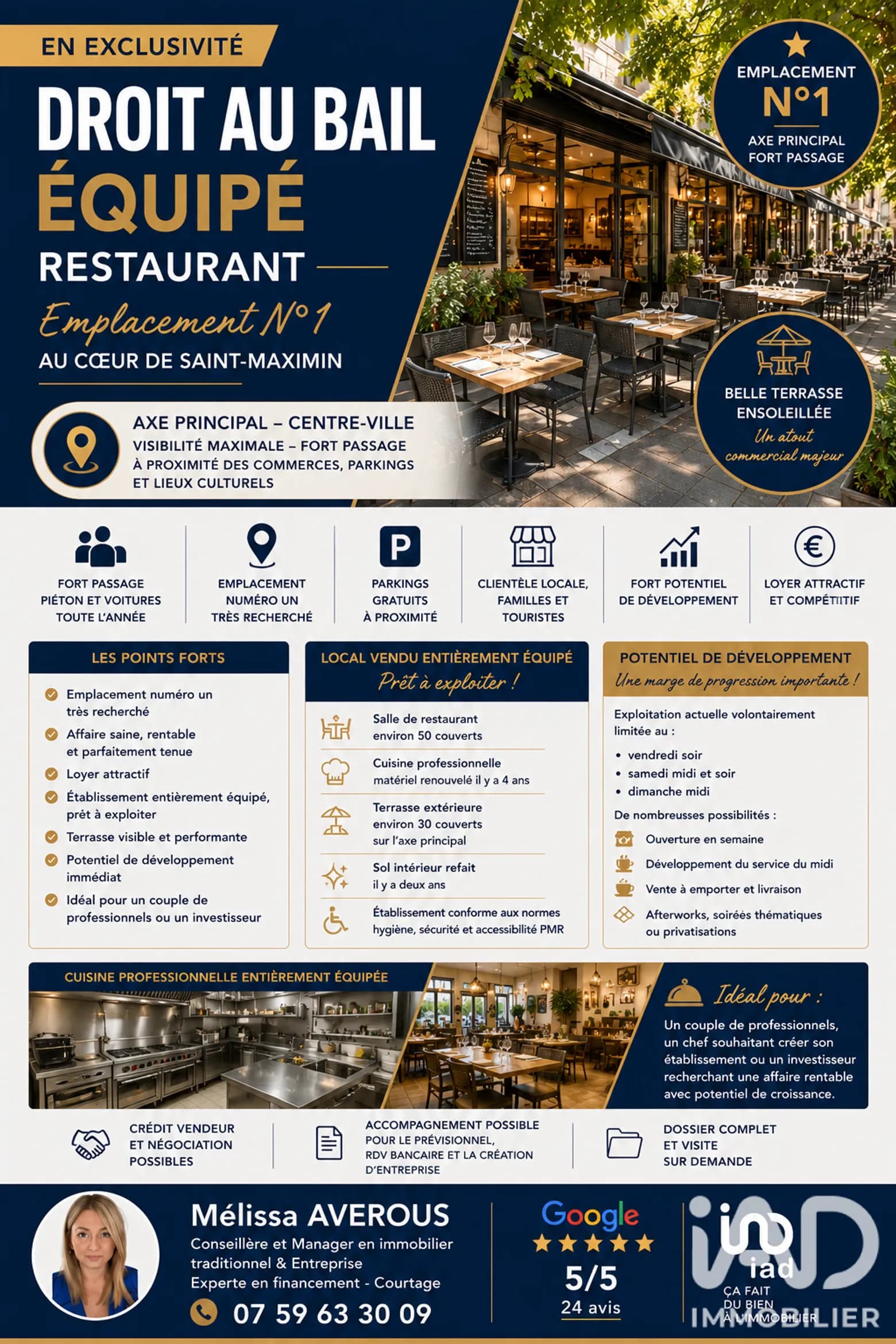 Restaurant à Saint Maximin - Photo 1
