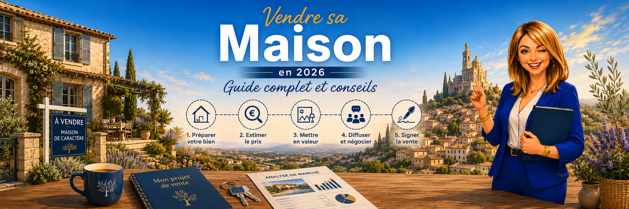 Les 10 étapes clés pour vendre sa maison en 2026